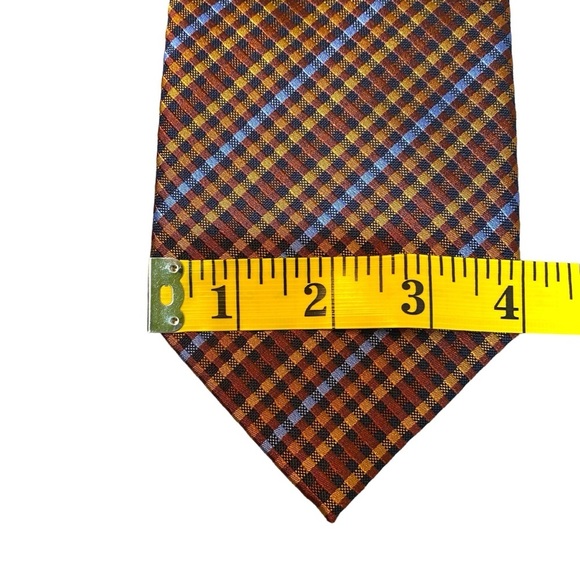 Henry‎ Jacobson Jacquard Tie Silk Cotton Blend Men Necktie Vintage Executive - Picture 6 of 7
